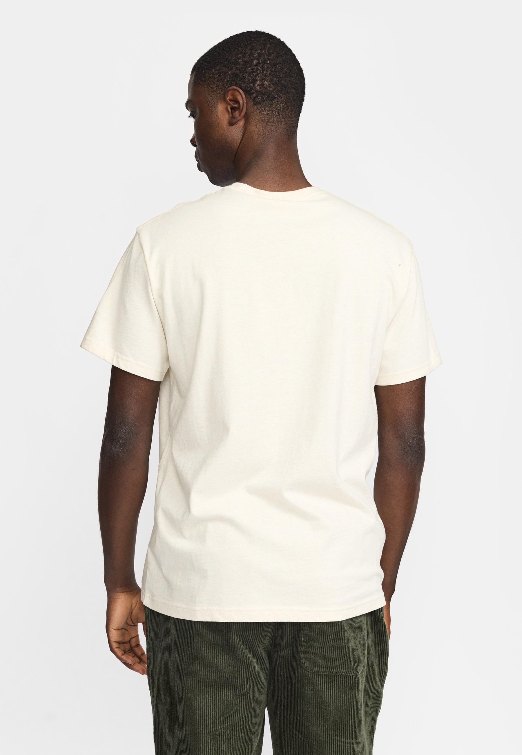 Revolution Trinkpäckchen Offwhite Melange Application T-Shirt Herren cremeweiss
